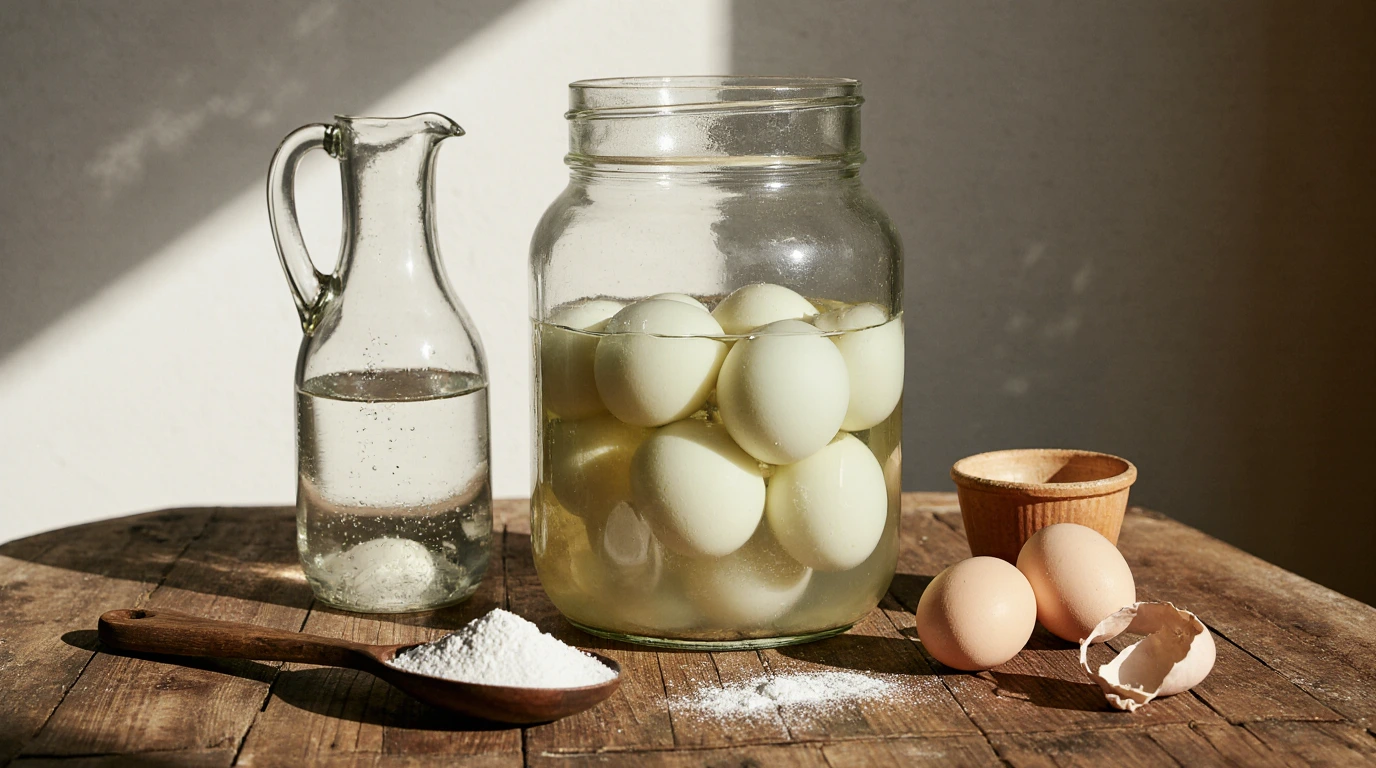Water Glassing Eggs