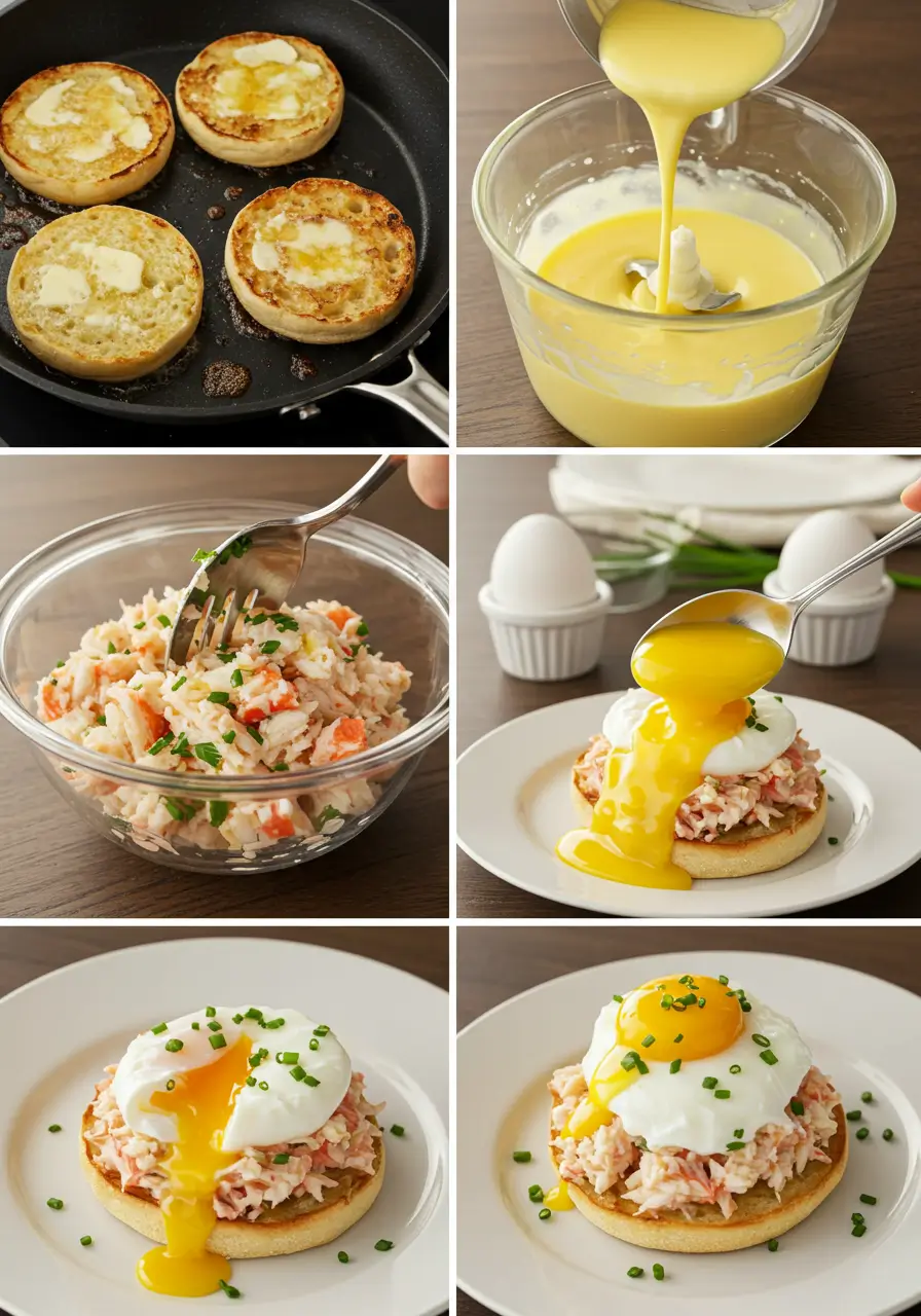Crab Benedict