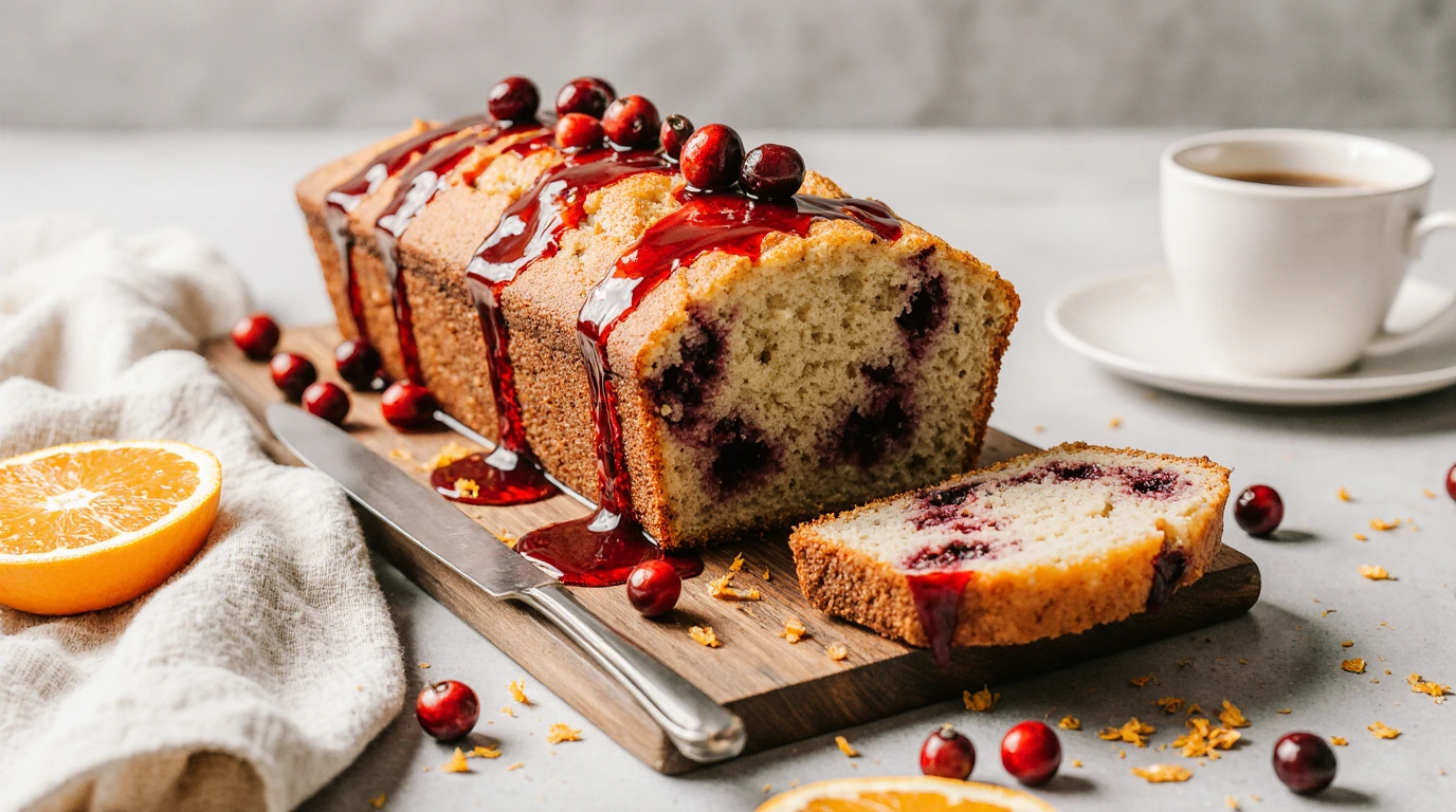 Cranberry Orange Loaf Cake