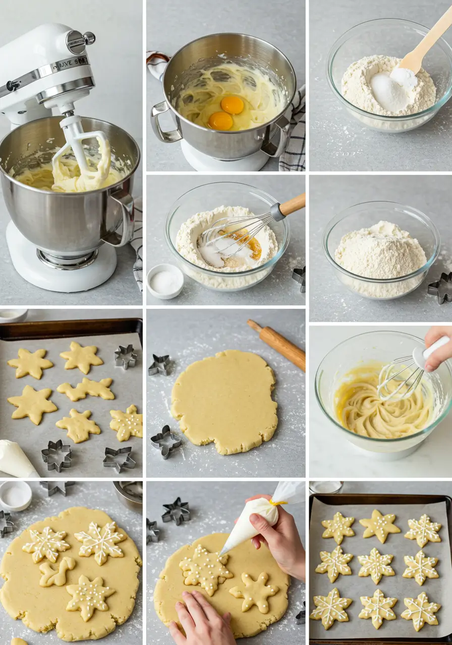 Snowflake Sugar Cookies