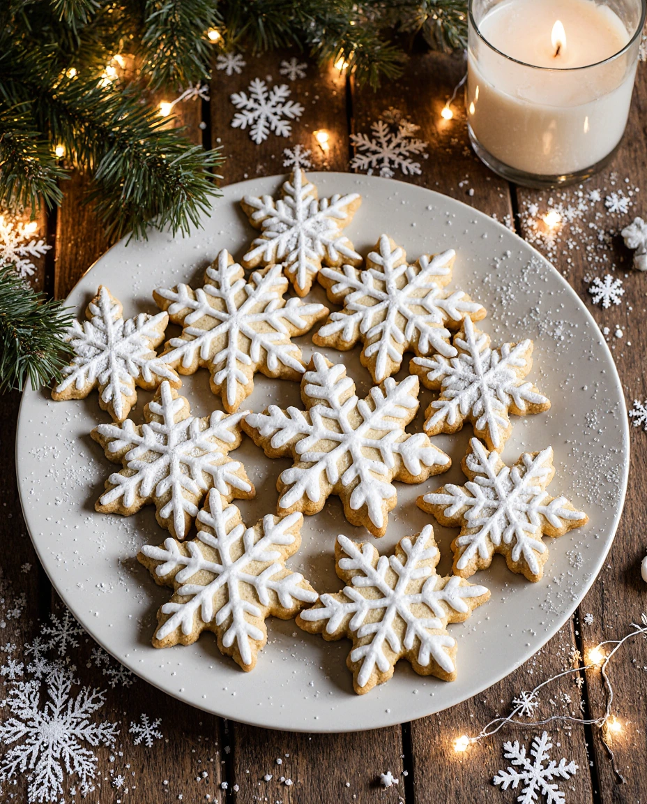 Snowflake Sugar Cookies