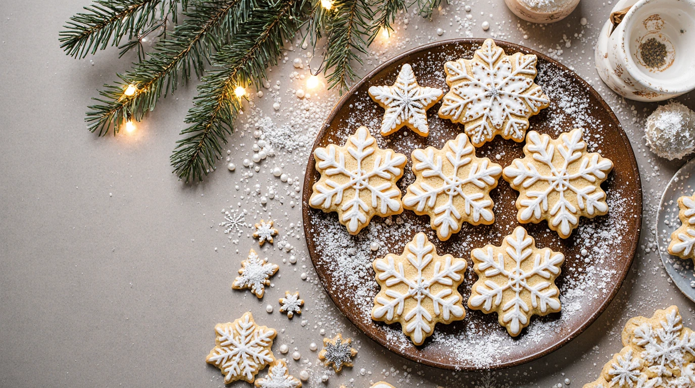 Snowflake Sugar Cookies